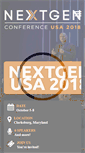 Mobile Screenshot of nextgenconference.org
